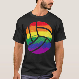 Volleyball Pride flagga 2 T Shirt