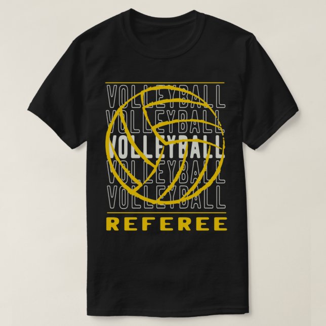Volleyball Referee Classic TShirt T Shirt (Design framsida)