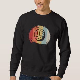 Volleyball Retro Lång Ärmad Tröja