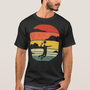 Volleyball Retro Vintage Stil T Shirt