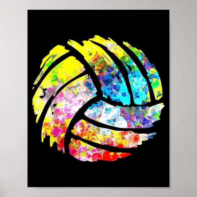 Volleyball Roligt-gåvor till pappa mamma-spelare Poster (Framsidan)
