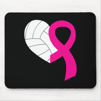 Volleyball Rosa Ribbon Coola Breast Cancer Awarene Musmatta