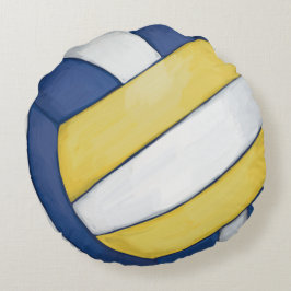 Volleyball Rund Kudde