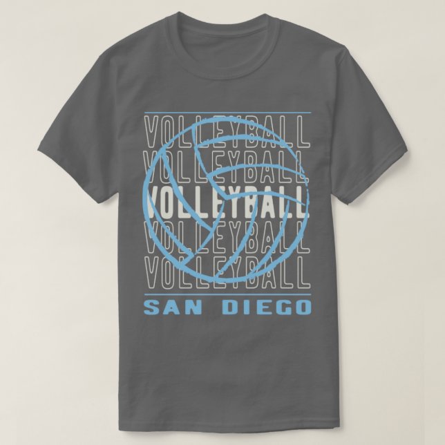 Volleyball San Diego T Shirt (Design framsida)