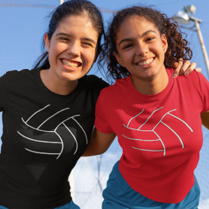 Volleyball Seams T Shirt