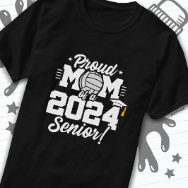Volleyball Senior Class 2024 Studenten Proud Mamma T Shirt