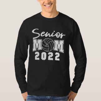 Volleyball Senior Mom 2022 Mom Back To School 2021 T Shirt