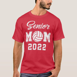 Volleyball Senior Mom 2022 Volleyball Back To Scho T Shirt