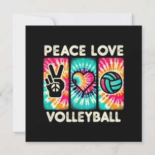 Volleyball Shirt för Tonåringar Women Girls Peace 