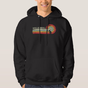 Volleyball Shirt. Retro Stil 666 Hoodie