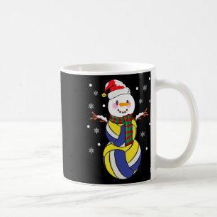 Volleyball Snowmans Kid Volleyball Julafton Kaffemugg