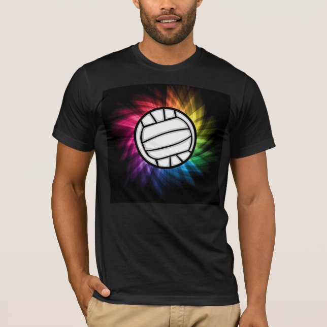 Volleyball; spektrum t-shirt (Framsida)