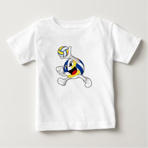 Volleyball-spelare med Volleyball T Shirt