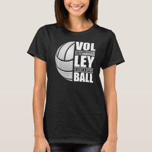 Volleyball-spelare Volleyball Team Graphic Sports T Shirt