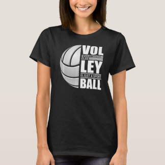 Volleyball-spelare Volleyball Team Graphic Sports T Shirt