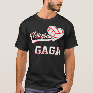 Volleyball-spelarpresenter Volleyball Gaga T Shirt
