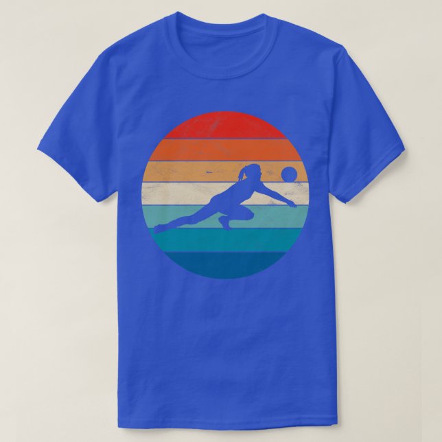 Volleyball Spike T Shirt (Design framsida)