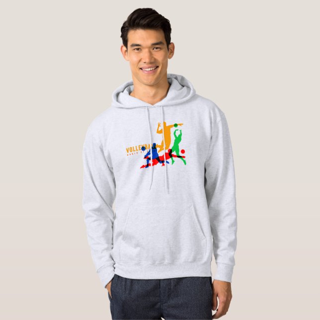 Volleyball Sports | Manar Hoodie (Hel framsida)