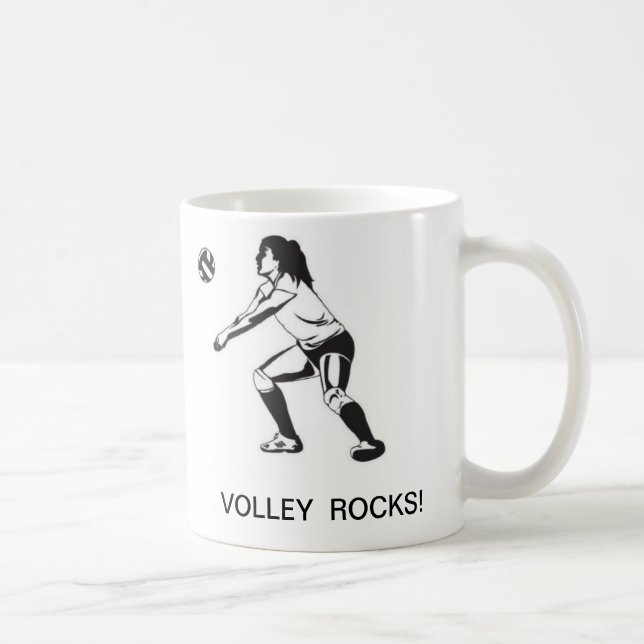 VOLLEYBALL STEN!Kaffe Mugg (Höger)