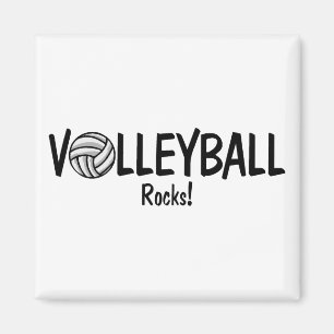 Volleyball Sten Magnet