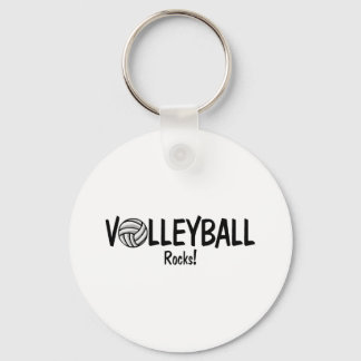 Volleyball Sten Nyckelring