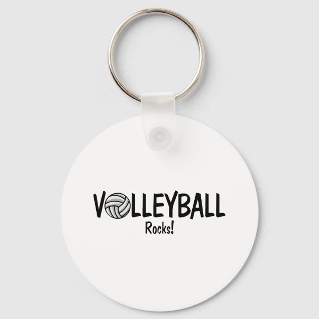 Volleyball Sten Nyckelring (Framsida)