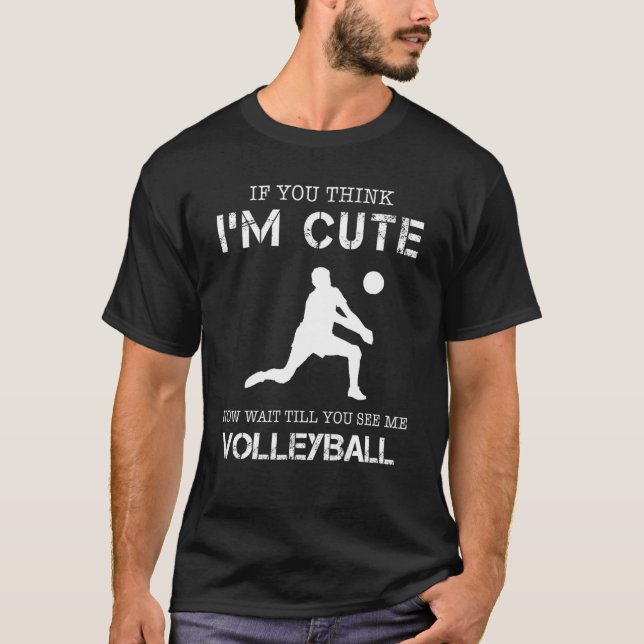 Volleyball T Shirt (Framsida)