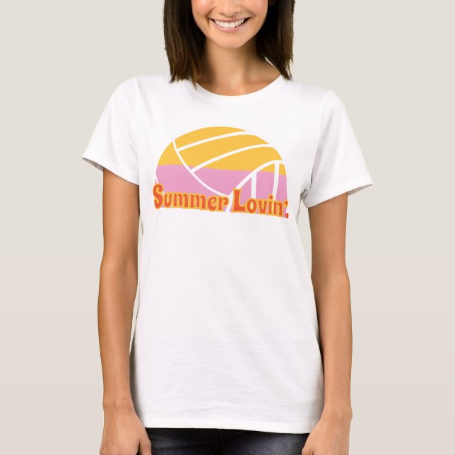 volleyball t shirt (Framsida)