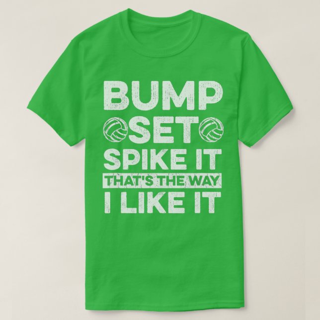 Volleyball Team Design för en Volleyball Player T Shirt (Design framsida)