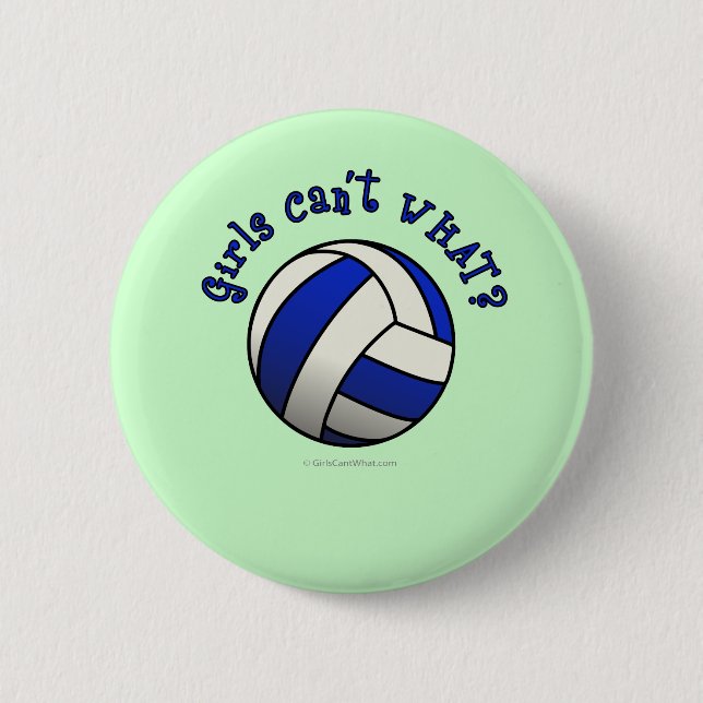 Volleyball Team Gifts - Blå Knapp (Framsida)