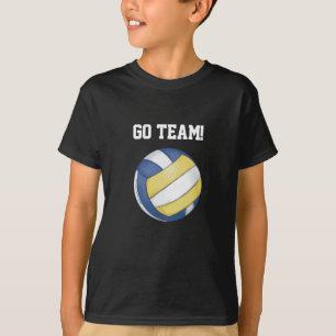 Volleyball Team Namn och nummer T Shirt
