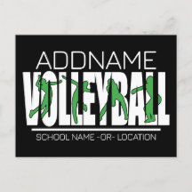 Volleyball Team Player ADD NAMN School Top Idrotts