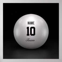 Volleyball Team Poster