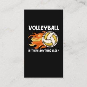 Volleyball Team Sport Smash Boll Attacker Sport Visitkort