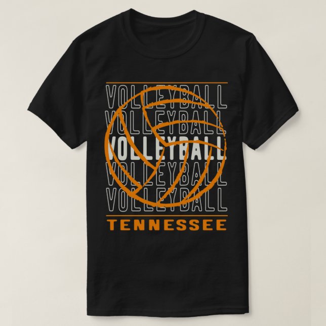 Volleyball Tennessee T Shirt (Design framsida)