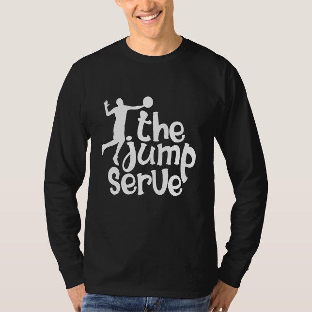 Volleyball The Jump Serve For Mew Women Kids  2 T Shirt (Framsida)