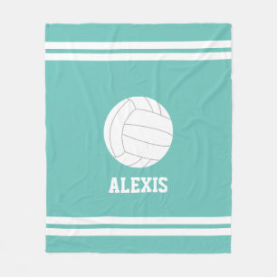 Volleyball ThLED Personlig Kids Fleecefilt