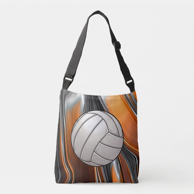 Volleyball Tote Bag Axelväska (Framsida)