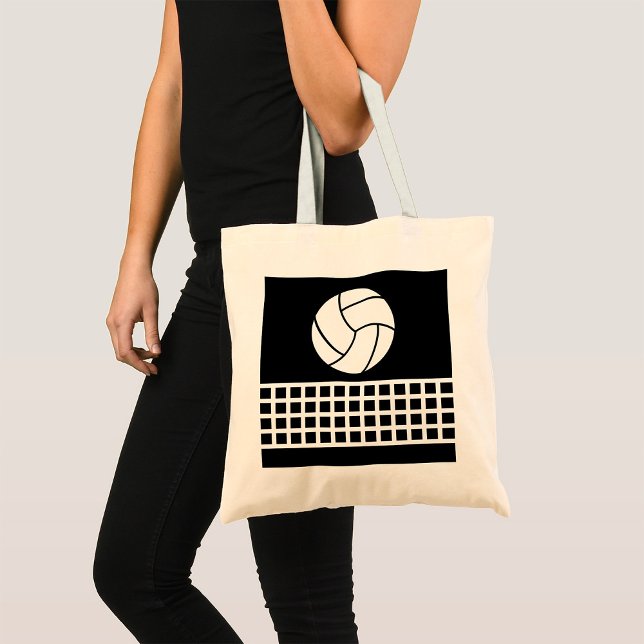 Volleyball Tote Bag Tygkasse (Skapare uppladdad)