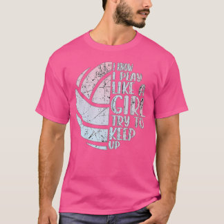 Volleyball Tshirt för flickor Volleyball Tshirt fö T Shirt