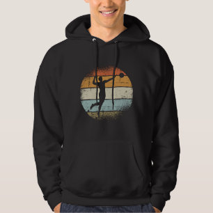 Volleyball-Vintage Hoodie