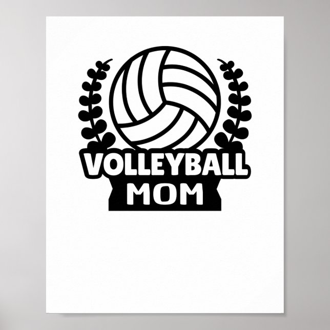 Volleyball - Volleyball Mamma Poster (Framsidan)