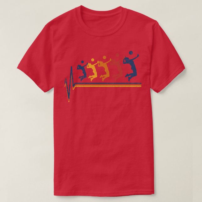 Volleyball Volleyball Player 1 T Shirt (Design framsida)
