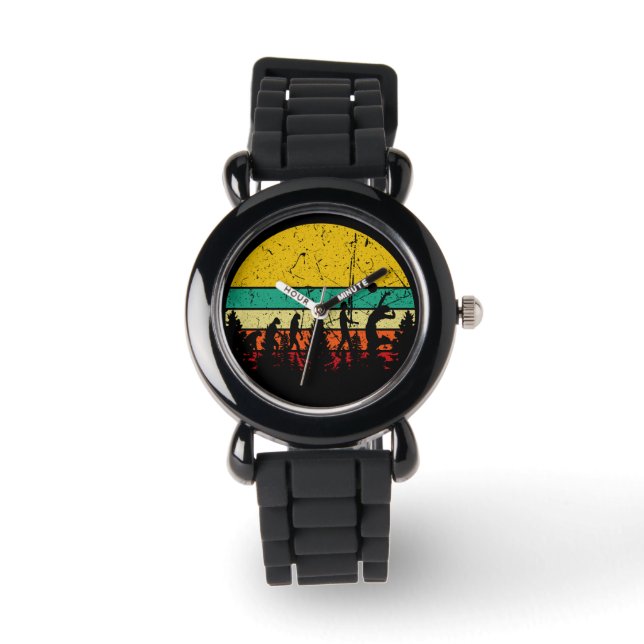 Volleyball - Volleyball Player Evolution Armbandsur (Framsida)