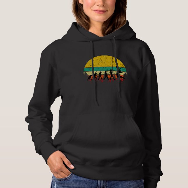 Volleyball - Volleyball Player Evolution T Shirt (Framsida)