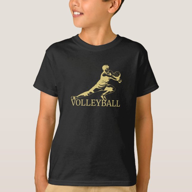 Volleyball Volleyball Player Gift T Shirt (Framsida)