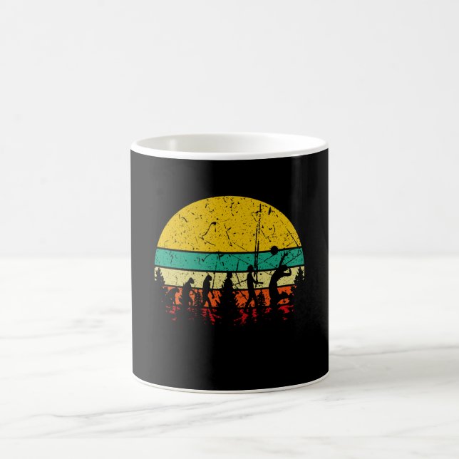 Volleyball Volleyball-Player Retro Kaffemugg (Center)