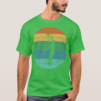 Volleyball Volleyball Player Retro T Shirt