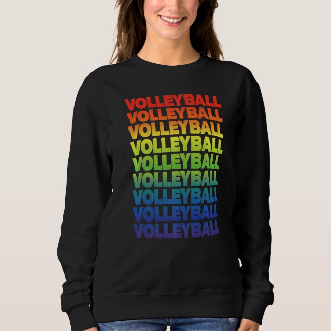 Volleyball Volleyball Player T Shirt (Framsida)