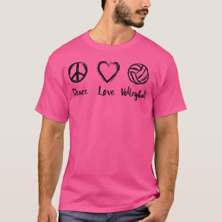 Volleyball Volleyball-spelare i Kärlek T Shirt